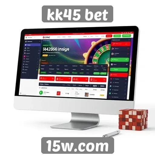 Explorando a interface do usuário do kk45 bet