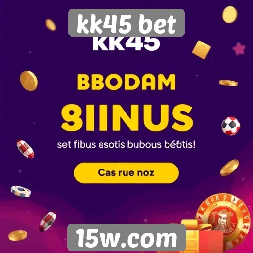 kk45 bet oferece bônus de boas-vindas atraentes