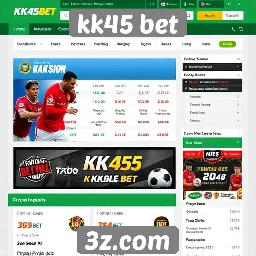Avaliação das funcionalidades do site kk45 bet